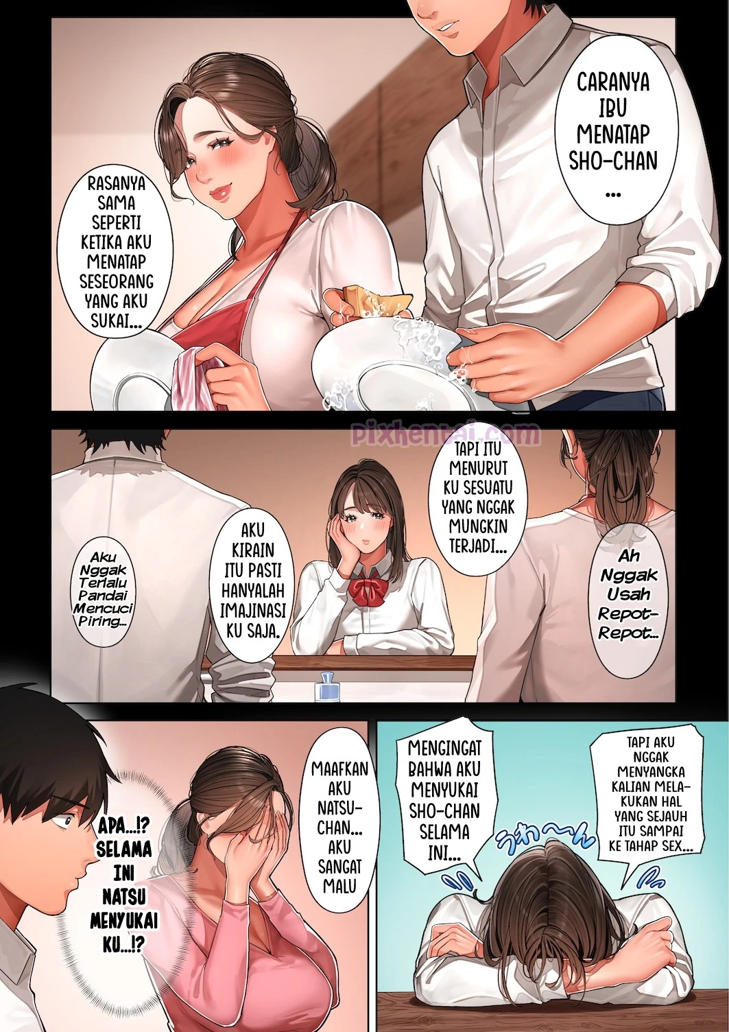 Komik hentai xxx manga sex bokep Kyouko-san wa Osananajimi no Okaa-san 67